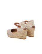 GENUINS Espadrile dama G106385 - Piele naturala - Roz