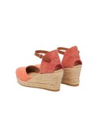 GENUINS Espadrile dama G106387 - Textil - Portocaliu