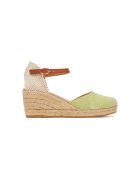 GENUINS Espadrile dama G106388 - Textil - Verde