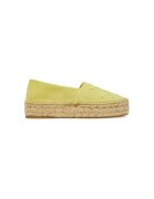 GENUINS Espadrile dama G106491 - Textil - Galben