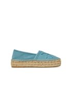 GENUINS Espadrile dama G106492 - Textil - Albastru