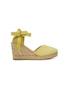 GENUINS Espadrile dama G106495 - Textil - Galben