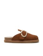 GENUINS Papuci dama 301455295 - Piele naturala - Maro - Maro