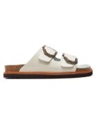 GENUINS Sandale dama 303738921 - Piele naturala - Alb