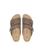 GENUINS Slapi dama - G104361 - Piele ecologica - Maro