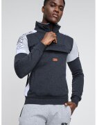 Geo Norway Bluza de trening cu logo Fagostino - Gri inchis melange
