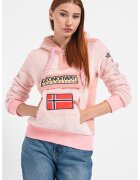 Geo Norway Hanorac din fleece Gymclass - Roz deschis