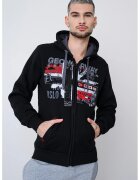 Geo Norway Hanorac regular-fit cu logo Getchup - Negru stins
