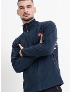 Geographical Norway Bluza de trening slim fit cu fermoar Ulysse - Albastru ultramarin
