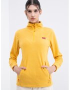 Geographical Norway Bluza de trening slim fit cu fermoar Ulyssia - Galben sofran