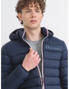 Geographical Norway Geaca cu gluga Bikash - Bleumarin