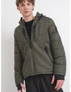 Geographical Norway Geaca cu imprimeu logo Beachwood - Kaki