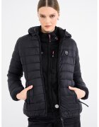 Geographical Norway Geaca matlasata cu buzunare laterale Atikotal - Negru
