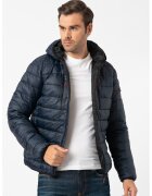 Geographical Norway Geaca matlasata cu fermoar Alaric - Bleumarin