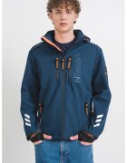 Geographical Norway Jacheta cu buzunare multiple Richywood - Portocaliu/Bleumarin
