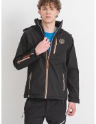 Geographical Norway Jacheta cu gluga detasabila Tabim - Negru