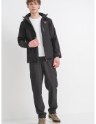 Geographical Norway Jacheta cu gluga si fermoar Taboo - Negru