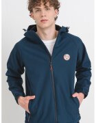 Geographical Norway Jacheta cu gluga Tamigo Badge - Albastru petrol