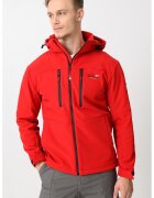 Geographical Norway Jacheta softshell cu fermoar Timmex - Rosu
