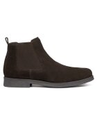 Geox Botine cu glezna joasa pentru barbati U2658A-00022 - Textil - Maro - Maro
