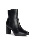 Geox Botine dama pana la glezna - 302594894 - piele naturala - negru -