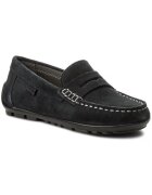Geox Cizme baieti J826CA-00022 - Piele naturala - Bleumarin