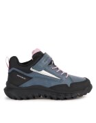 Geox Cizme copii Piele ecologica/Textil - Albastru - Albastru