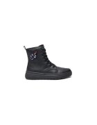 Geox Cizme dama 303949952 - Piele ecologica - Negru - Negru