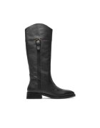 Geox Cizme dama 304067983 - Piele naturala - Negru - Negru