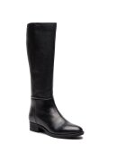Geox Cizme de calarie pentru femei - 200638430 - piele naturala - negru -