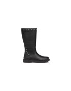 Geox Cizme fete 305025784 - Piele ecologica - Negru - Negru