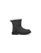 Geox Cizme fete Piele naturala - Gri - Gri