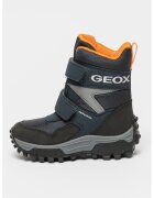 Geox Cizme medii de iarna Himalaya Abx - Negru/Albastru inchis