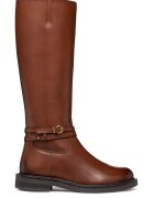 Geox Cizme medii de piele - Caramel