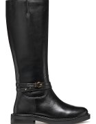 Geox Cizme medii de piele - Negru