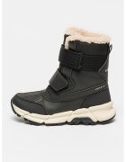Geox Cizme mid-calf cu velcro Flexyper Plus ABX - Negru