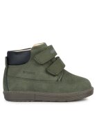 Geox copii Piele naturala/Piele nabuc - Verde - Verde