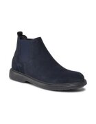 Geox Ghete Chelsea barbati - piele intoarsa - bleumarin - confortabile