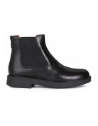 Geox Ghete Chelsea de piele cu insertii textile Spherica - Negru