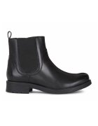 Geox Ghete Chelsea de piele - Negru