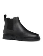 Geox Ghete Chelsea de piele - Negru