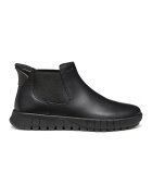 Geox Ghete Chelsea de piele - Negru