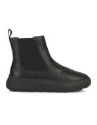Geox Ghete Chelsea din piele - Negru
