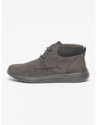 Geox Ghete chukka de piele intoarsa U Portello - Gri antracit