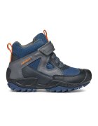Geox Ghete cu banda velcro - Albastru/Gri inchis