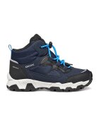 Geox Ghete cu garnituri de material sintetic - Negru/Albastru inchis