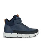 Geox Ghete cu garnituri de piele - Bleumarin