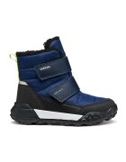Geox Ghete cu velcro - Negru/Albastru indigo