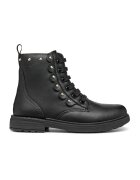 Geox Ghete de piele ecologica - Negru