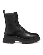 Geox Ghete de piele ecologica si piele - Negru